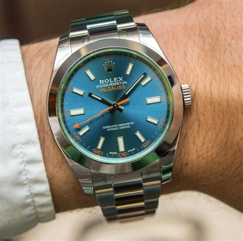 rolex milgauss fine serie|rolex milgauss women's.